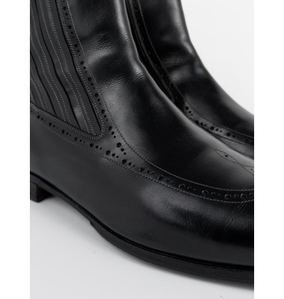 Полусапоги • Santoni • Черный