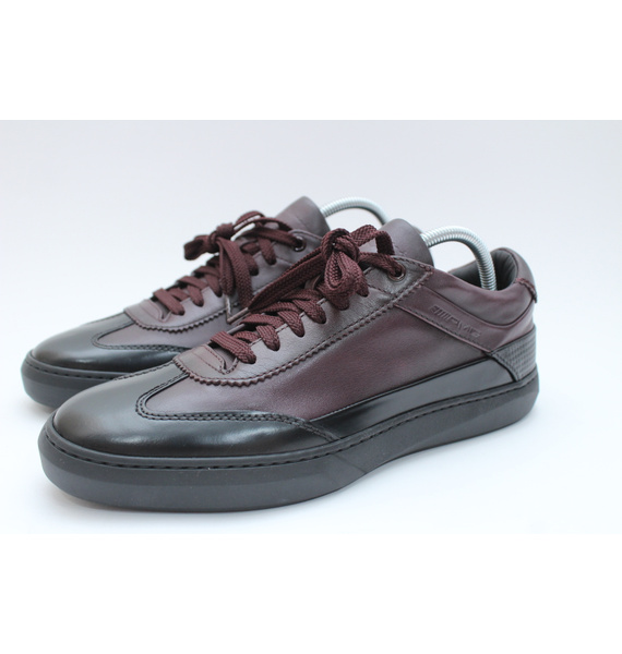 Кроссовки • Santoni • Бордовый
