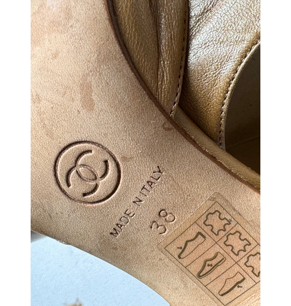 Туфли • Chanel • Бежевый