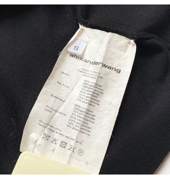 Водолазка • Alexander Wang • Черный