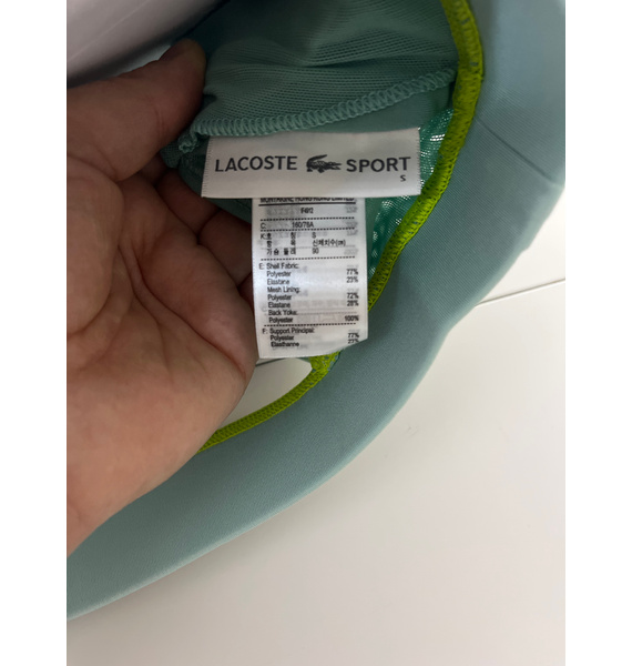 Топ • Lacoste • Бирюзовый