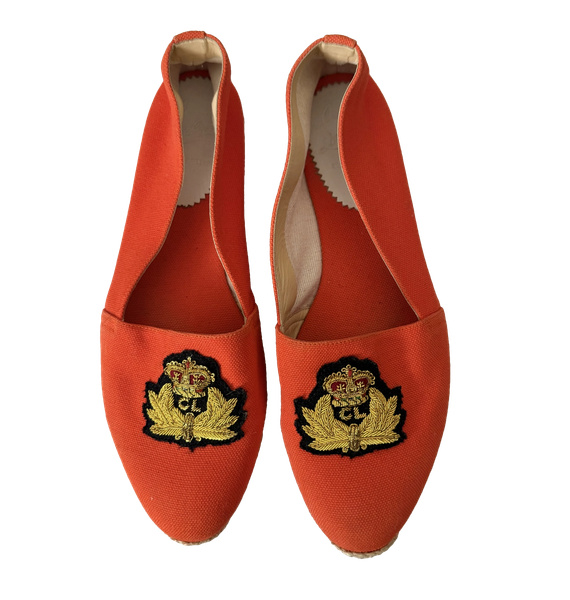 Эспадрильи • Christian Louboutin • Оранжевый