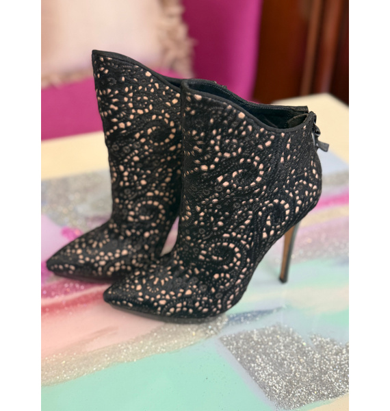 Ботильоны • alice + olivia • Черный