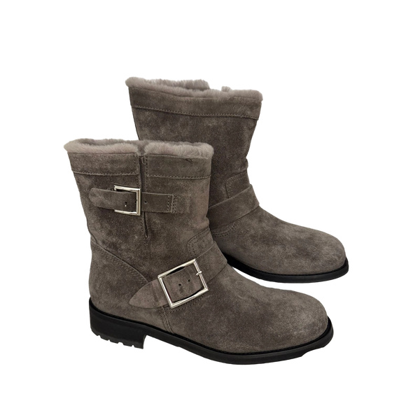 Сапоги • Jimmy Choo • Серый