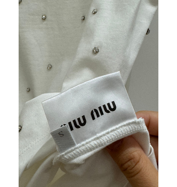 Футболка • Miu Miu • Белый