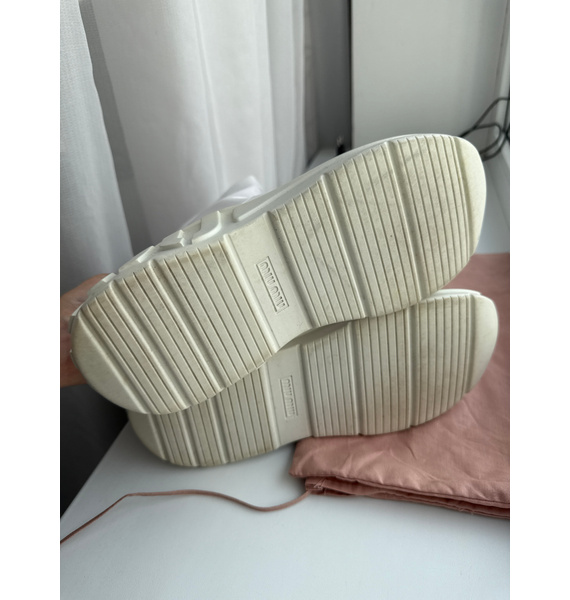 Ботинки • Miu Miu • Белый