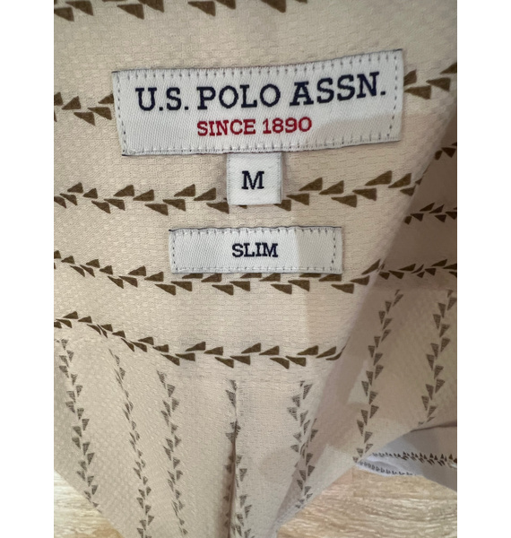 Рубашка • U.S.Polo Assn. • Бежевый