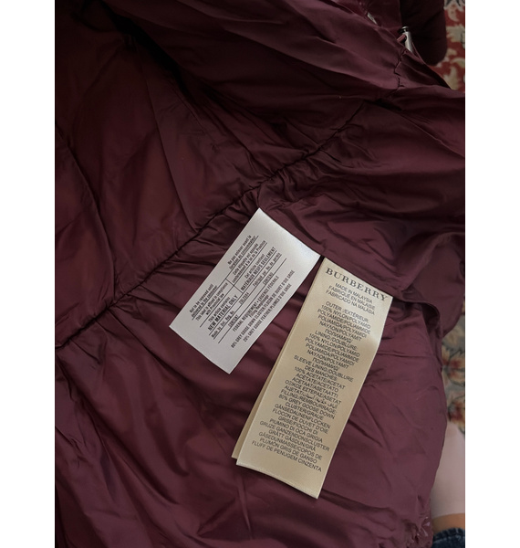 Куртка • Burberry • Бордовый