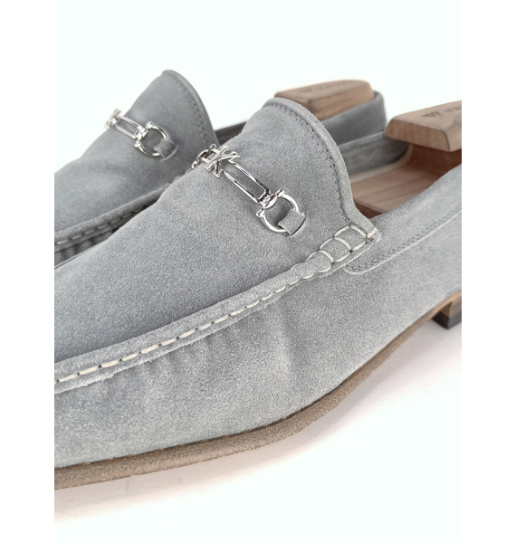 Лоферы • Kiton • Серый