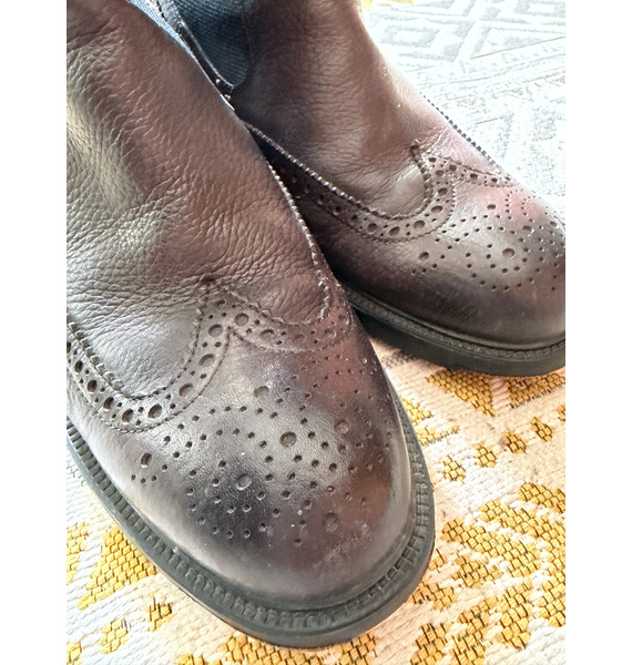 Сапоги • Santoni • Коричневый