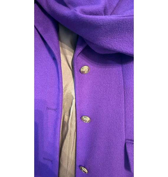 Пальто • Versace • Фиолетовый