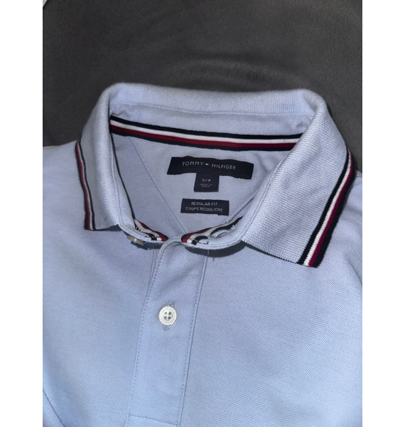 Поло • Tommy Hilfiger • Голубой