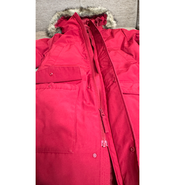 Парка • UNIQLO • Бордовый