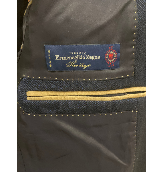 Пиджак • Ermenegildo Zegna • Темно-синий