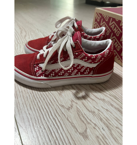 Кеды • Vans • Красный