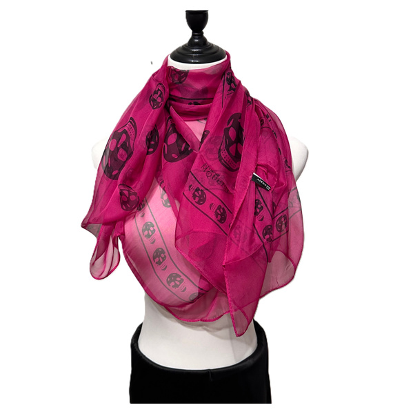 Шаль • Alexander McQueen • Розовый