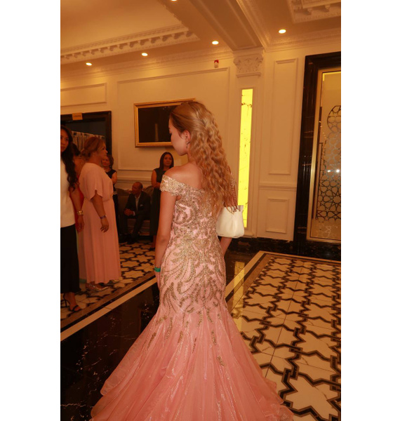 Платье • SHERRI HILL • Коралловый