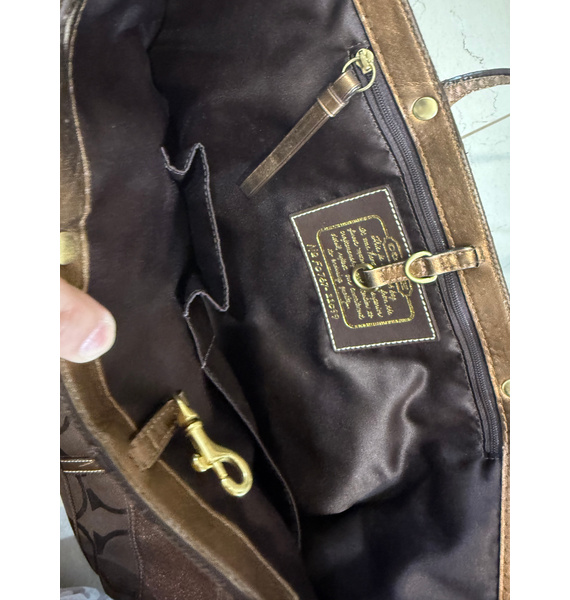 Сумка • Coach • Бежевый