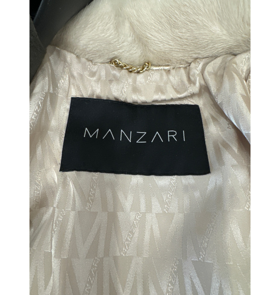 Шуба • MANZARI • Бежевый