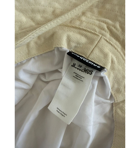 Панама • Jacquemus • Молочный