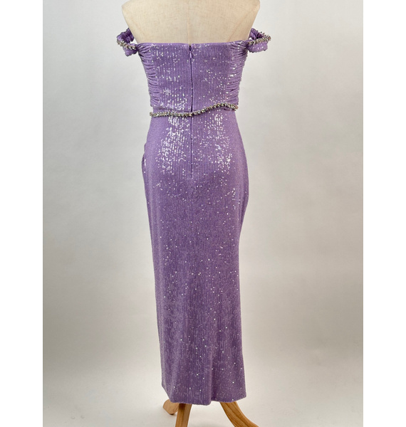 Платье • Self-Portrait • Фиолетовый