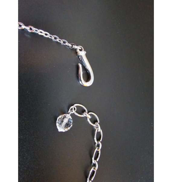 Колье • Swarovski • Серебряный