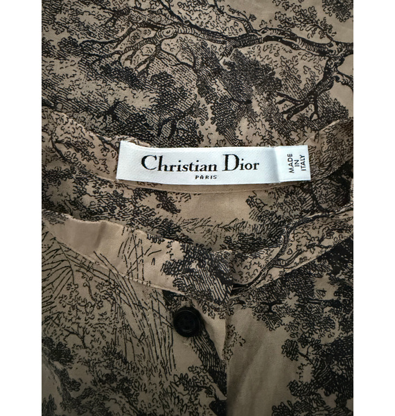 Рубашка • Christian Dior • Бежевый