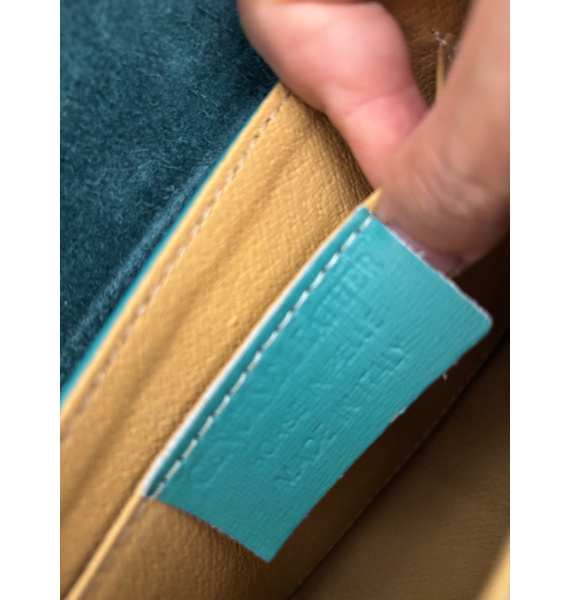 Сумка • Genuine Leather • Мятный