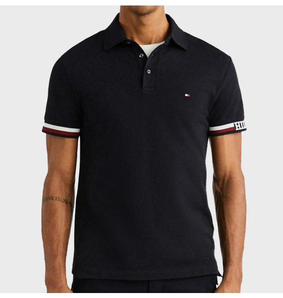Поло • Tommy Hilfiger • Темно-синий