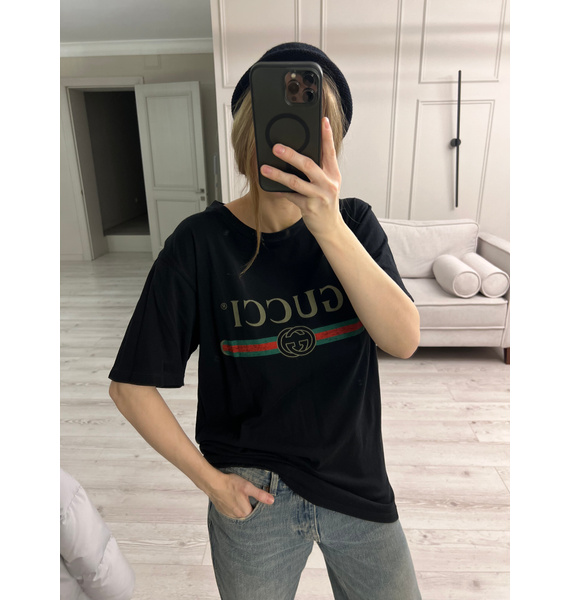 Футболка • Gucci • Черный