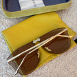 Очки • Gucci Eyewear • Бежевый