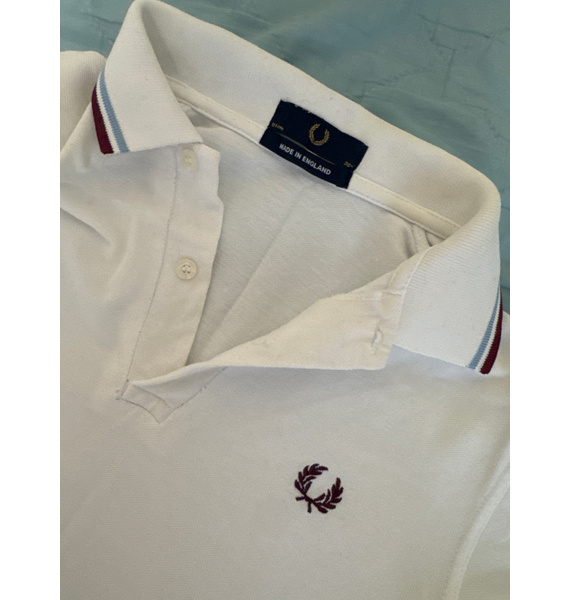 Поло • Fred Perry • Белый