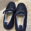 Кроссовки • Santoni • Темно-синий