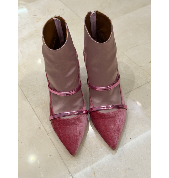 Ботильоны • Malone Souliers • Розовый