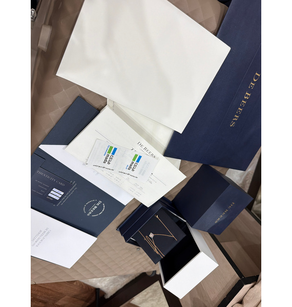 Подвеска • De Beers Jewellers • Золотой