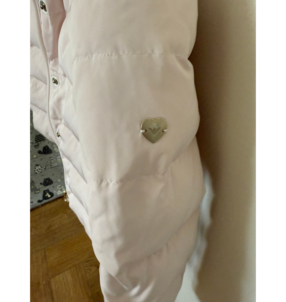 Пуховик • Emporio Armani Kids • Розовый