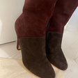 Сапоги • Salvatore Ferragamo • Бордовый