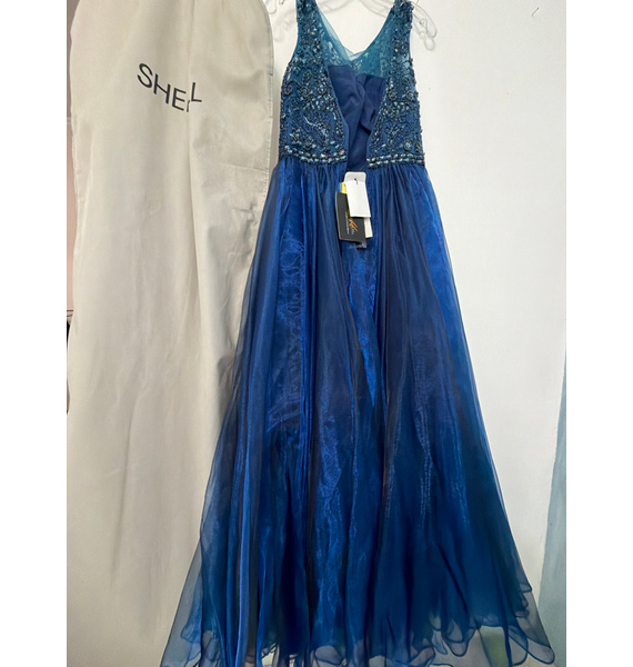 Платье • SHERRI HILL • Темно-синий