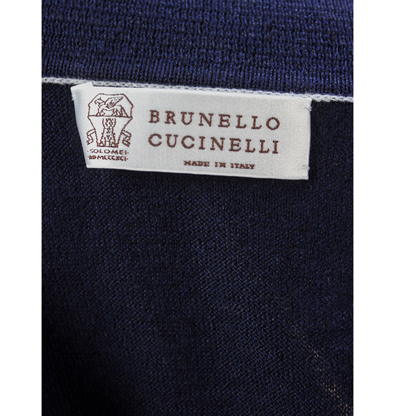 Футболка • Brunello Cucinelli • Темно-синий