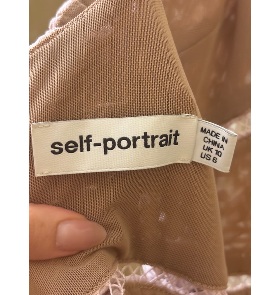 Платье • Self-Portrait • Розовый