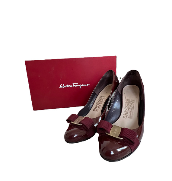 Туфли • Ferragamo • Бордовый