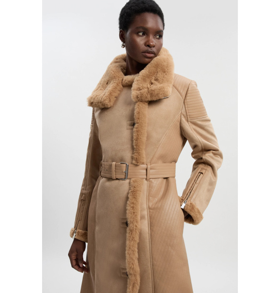 Куртка • Karen Millen • Бежевый