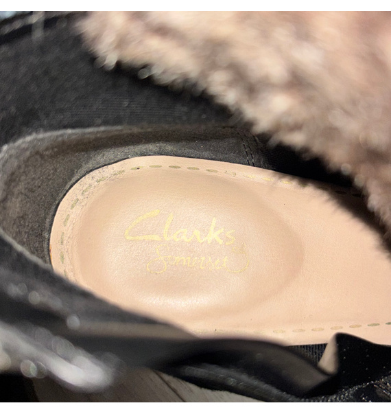 Ботинки • Clarks • Черный