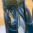 Туфли • Yves Saint Laurent • Зеленый