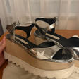 Сандалии • Stella McCartney • Серебряный