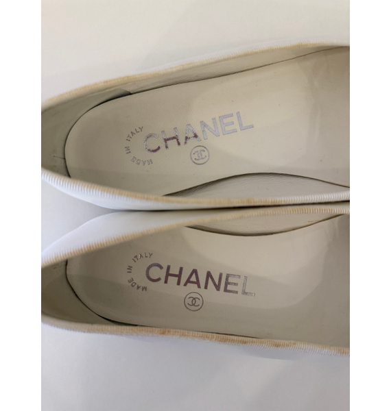 Балетки • Chanel • Белый
