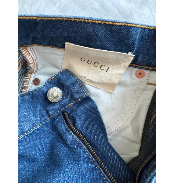 Джинсы • Gucci • Синий
