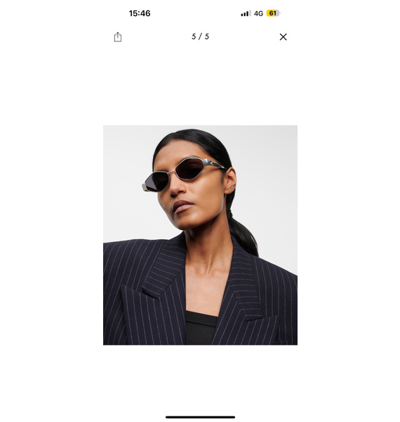 Очки • Celine Eyewear • Серебряный