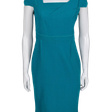 Платье • Roland Mouret • Бирюзовый