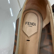 Балетки • Fendi • Горчичный